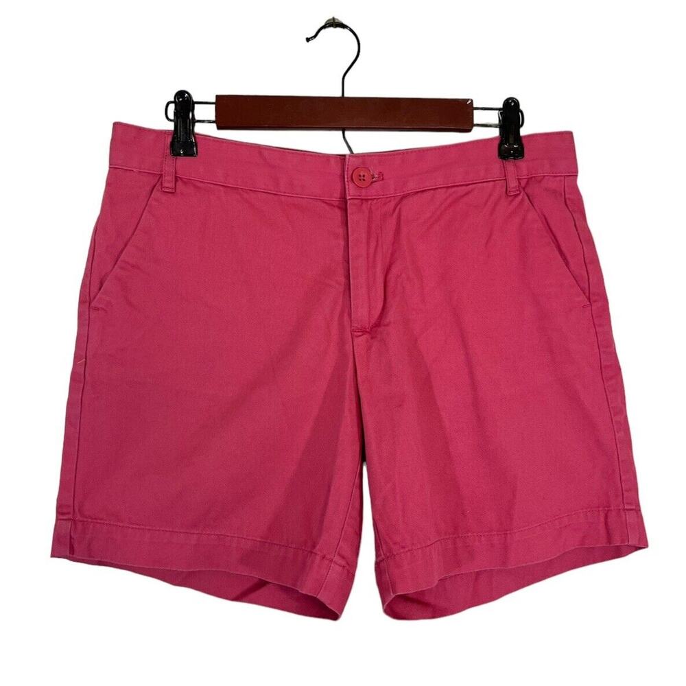 American Living Shorts Salmon Pink 100% Cotton Pockets Casual Size 6